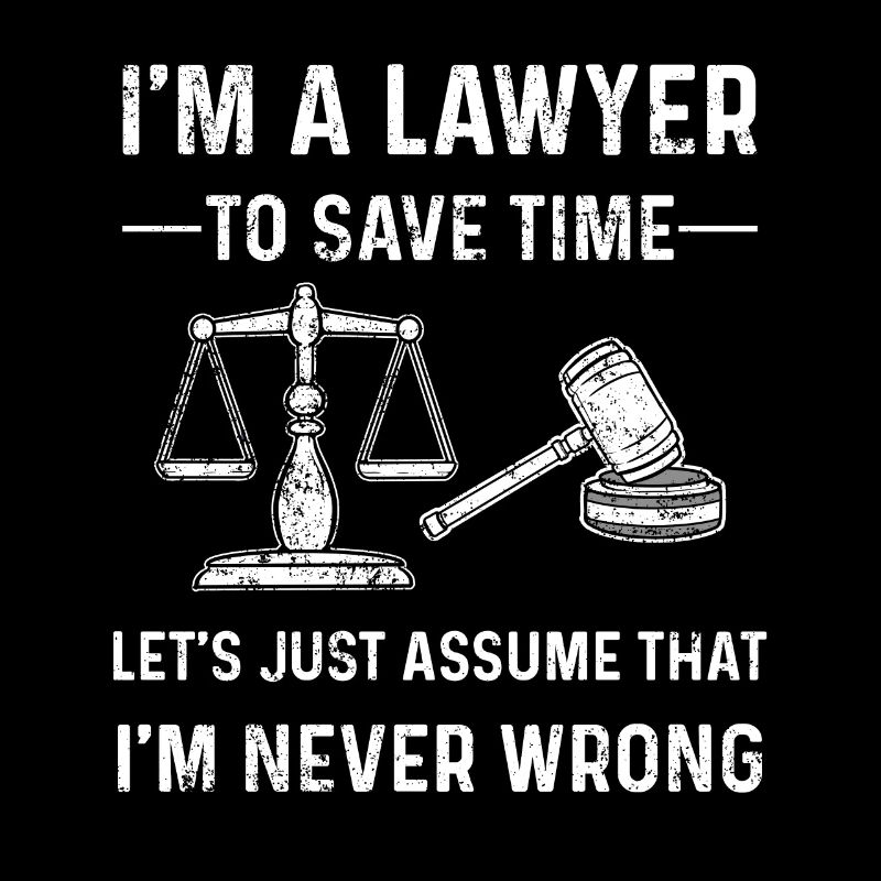 Avocat drôle disant