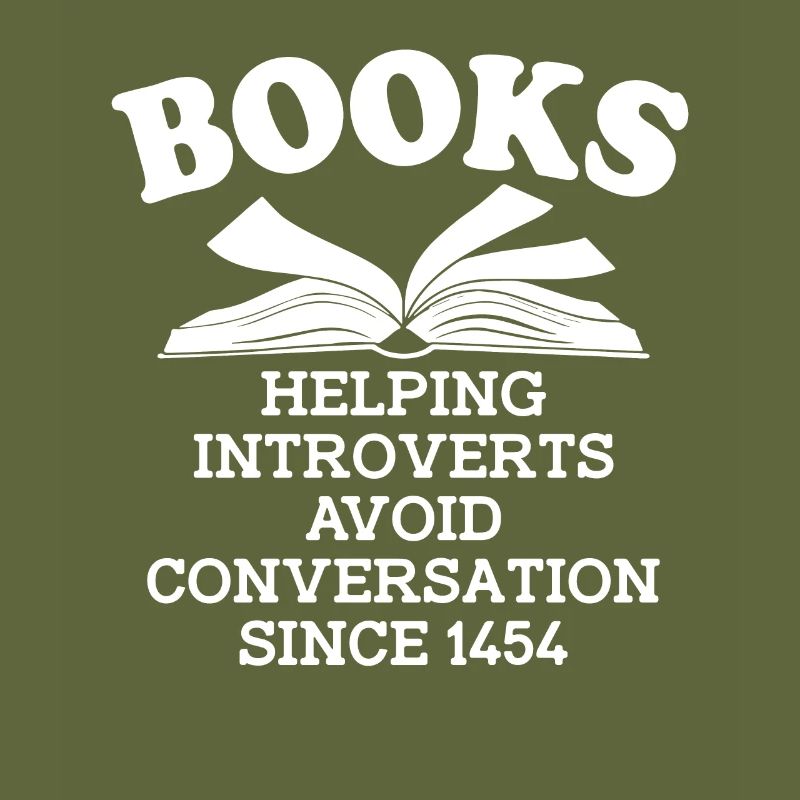 Books Helping Introverts Avoid Conversation Since