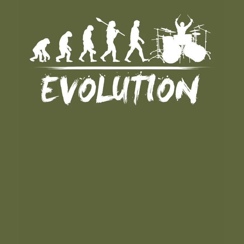Drummer evolution music