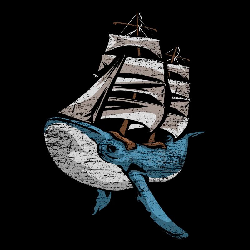 Whale ship shipping sailing ship