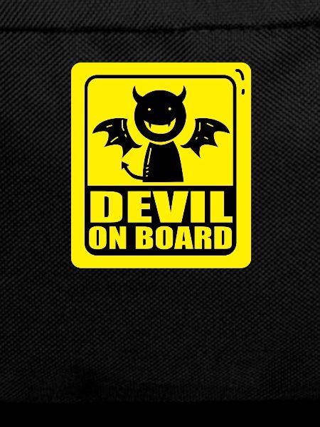 Devil on board - baby, children