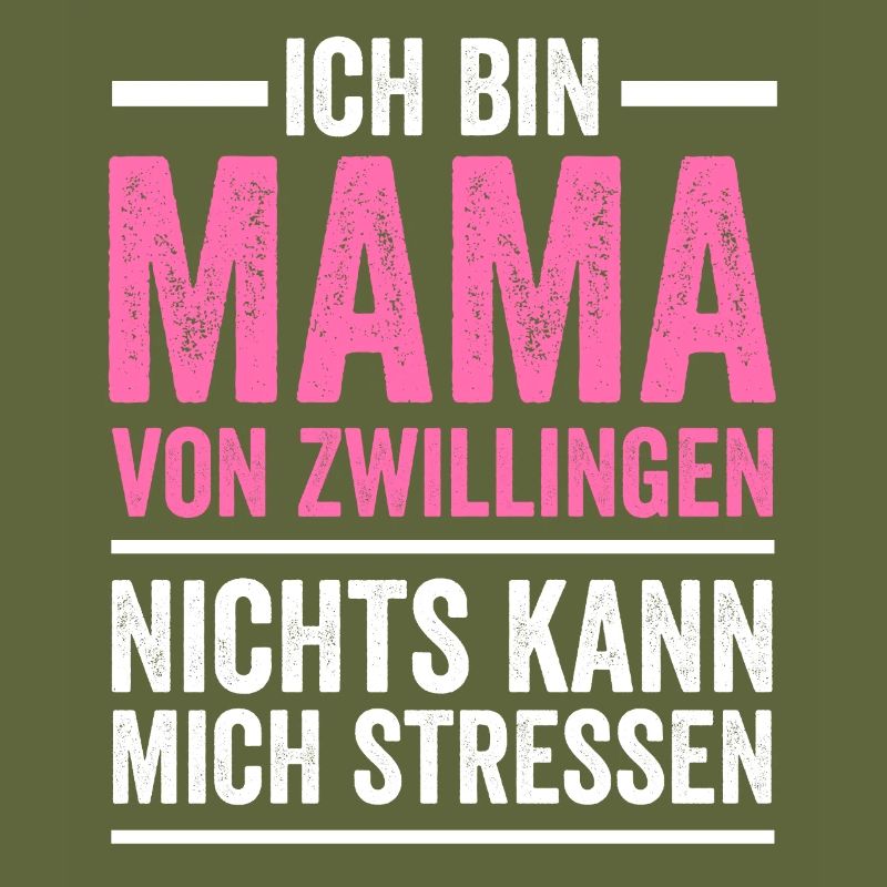Zwillinge Mutter Mama Muttertag