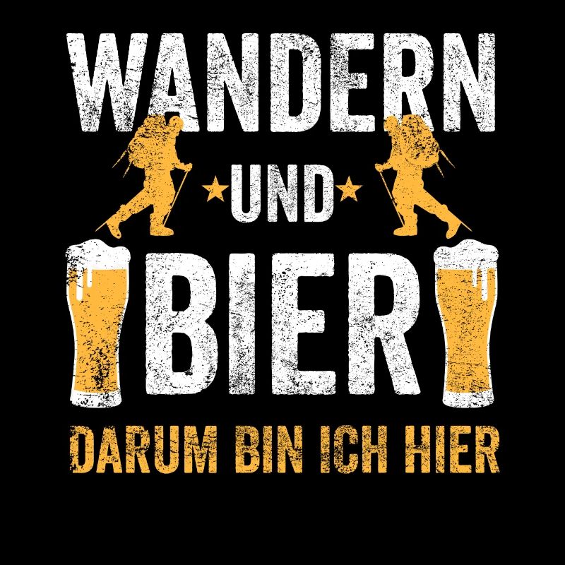 Wandern Bier Wanderer Wandersport