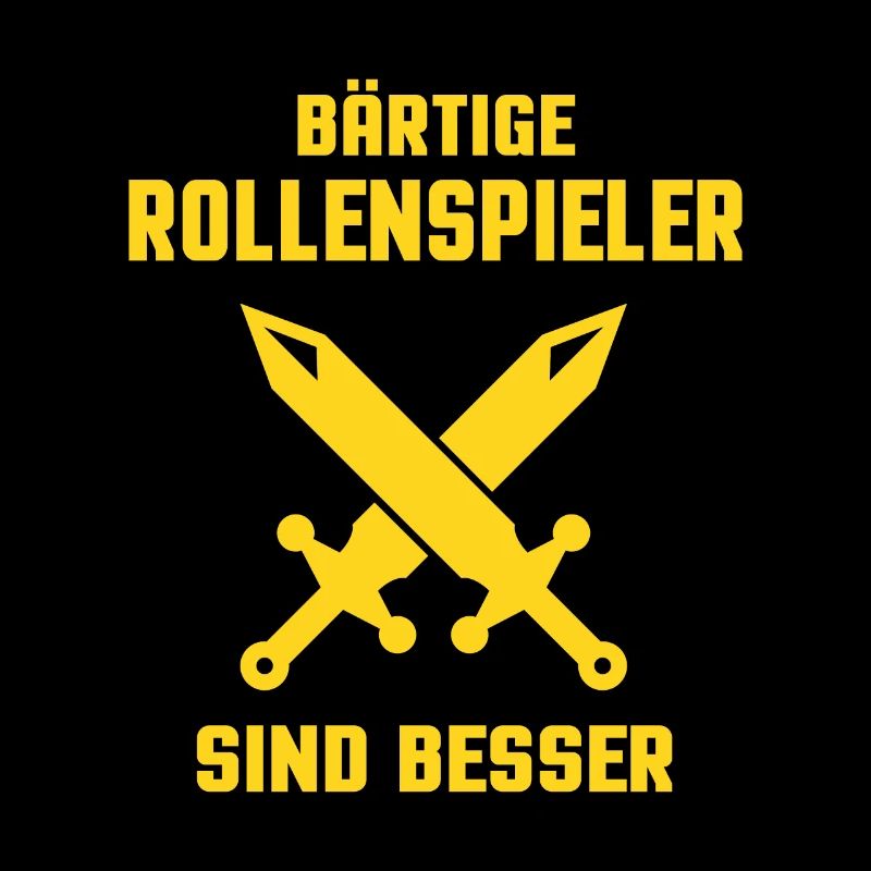BÄRTIGE ROLLENSPIELER SIND BESSER
