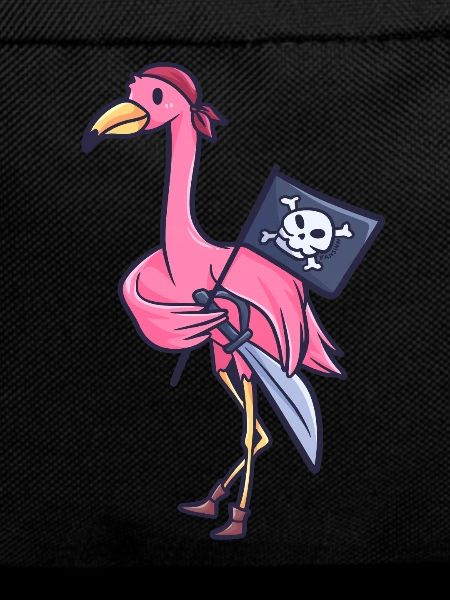 Flamingo Pirate Flag Captain Gift