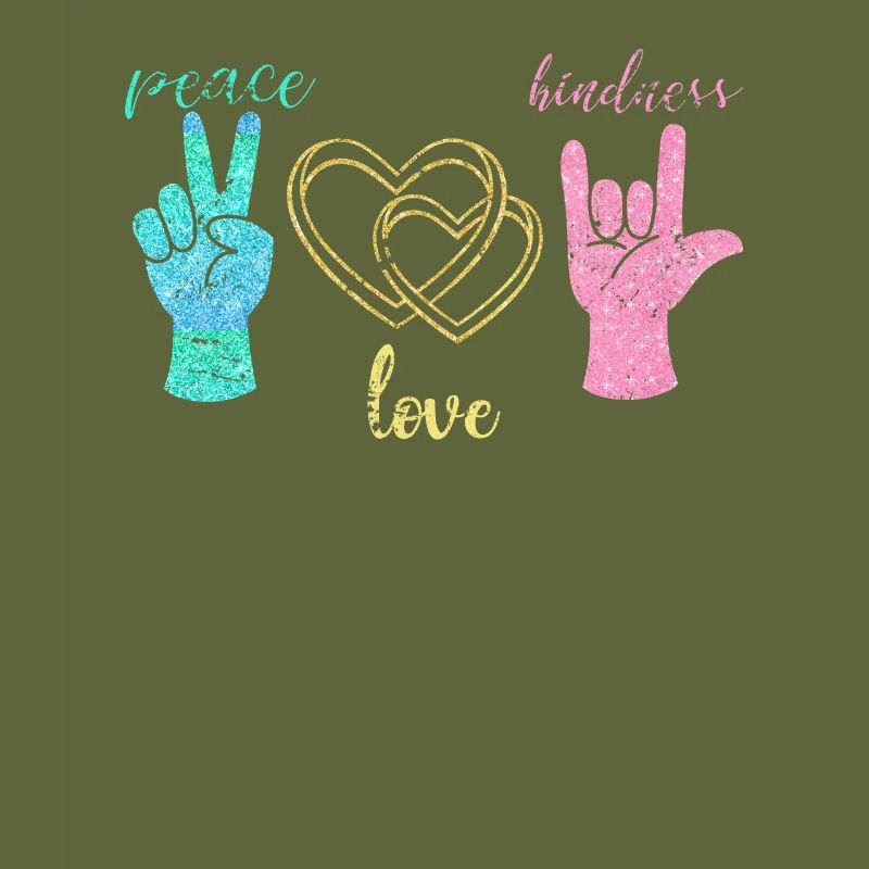 Peace love harmony