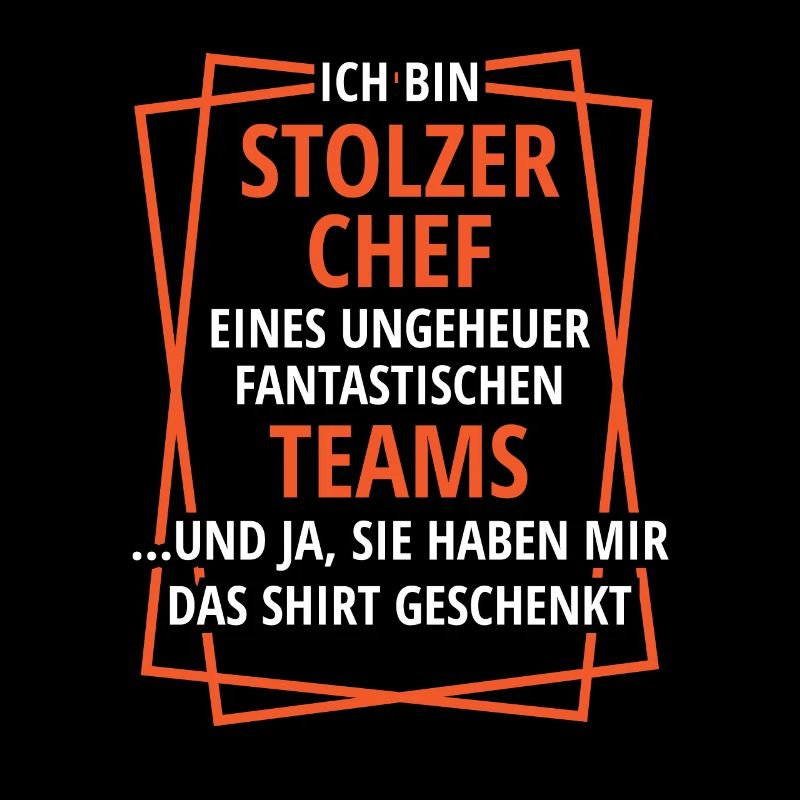 STOLZER CHEF ,BESTES TEAM, GESCHENK