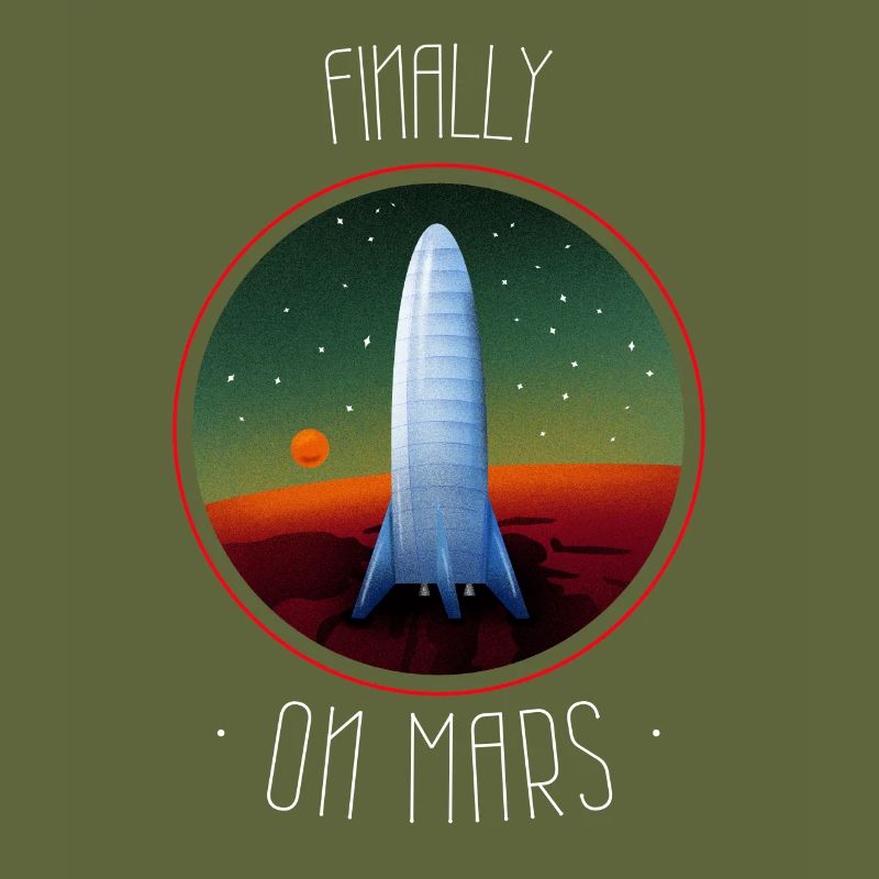 FINALLY ON MARS