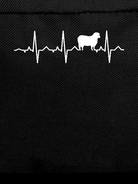Heart line sheep farmer