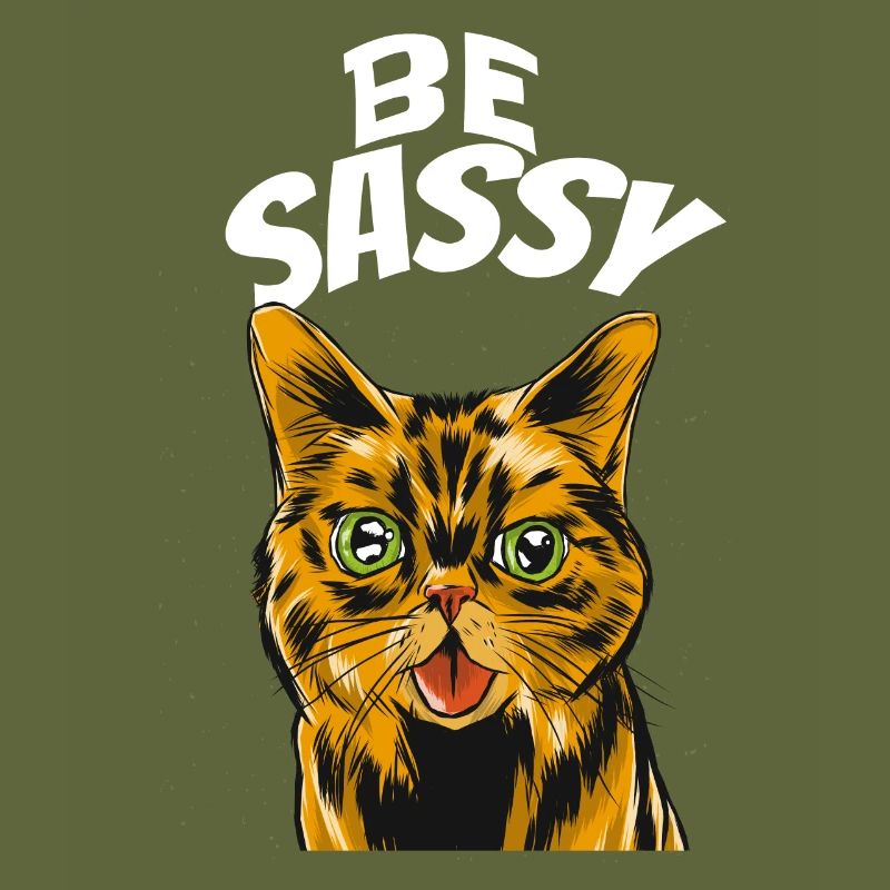 freche katze sei frech