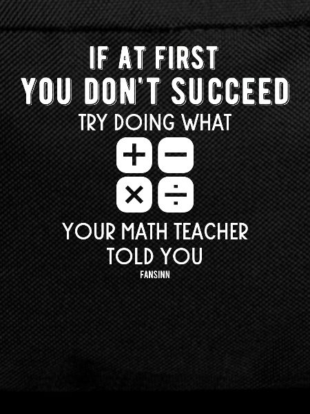 Math funny teacher saying arithmetic