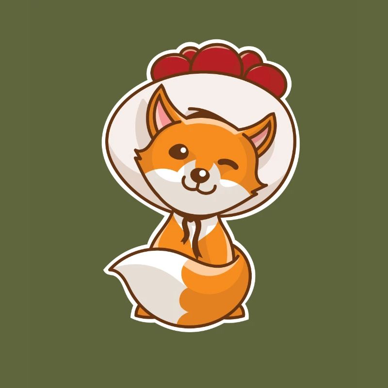 Fuchs Bollenhut Black Forest Red Fox Reineke