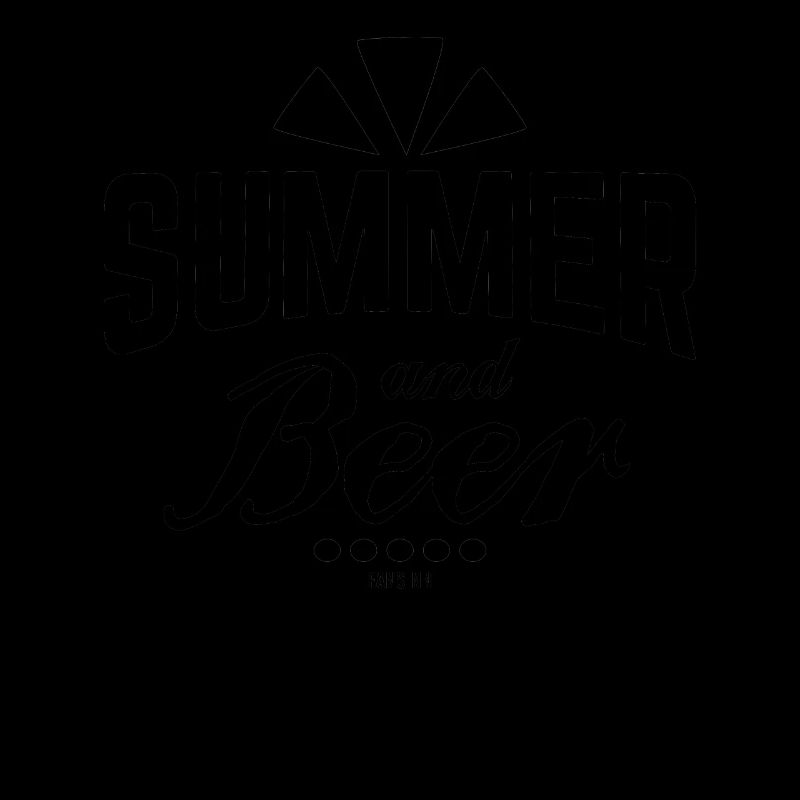 Sommer Bier Sonne Strand Urlaub Geschenk