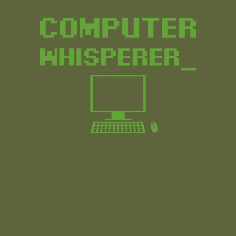 Computer Whisperer Tech unterstützt Nerds Geeks Fun