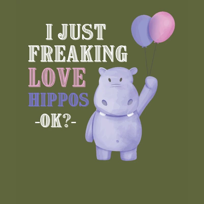 Hippo Nilpferd Geschenkidee