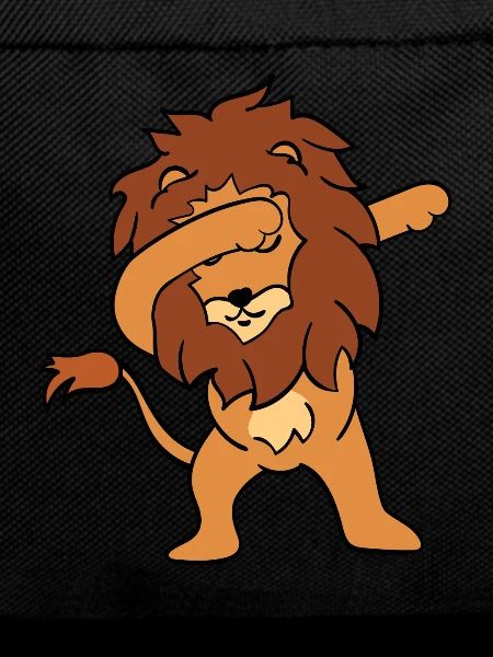 Dabbing Lion