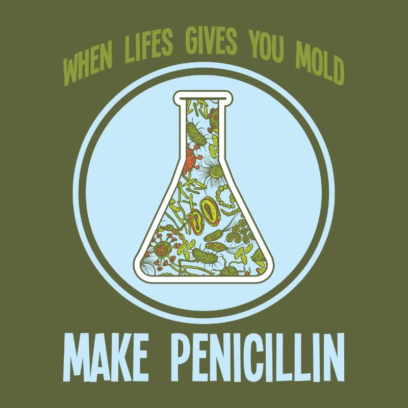 Bactérie de moule de bactéries de science