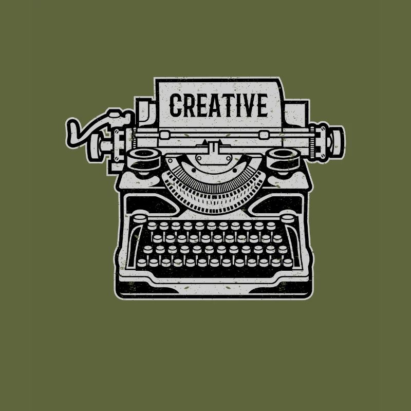 Typewriter creative vintage gift