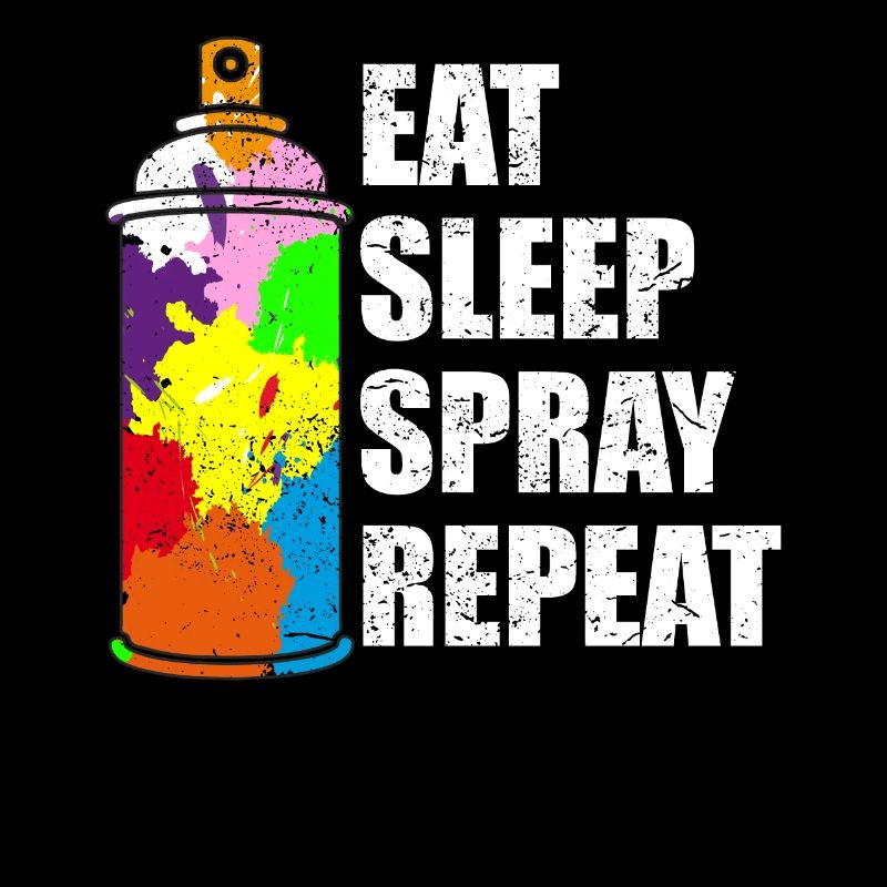 Graffiti Sprühdose Sprayer Spruch Geschenkidee