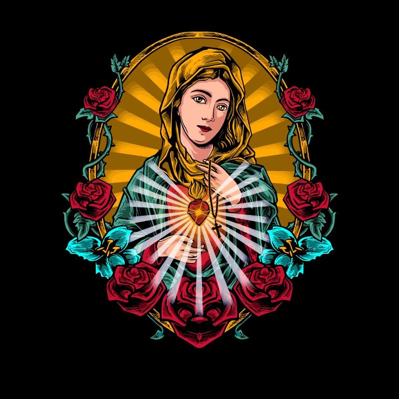 Heilige Madonna Glaube Kirche Schutzengel