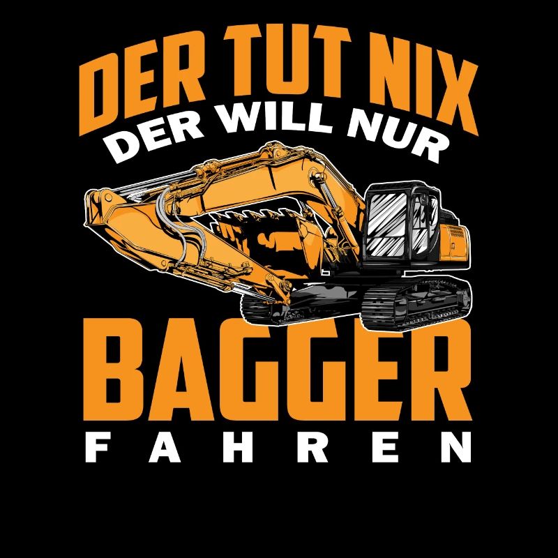 Baggerfahrer Baumaschine