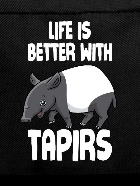 Life is better with tapirs