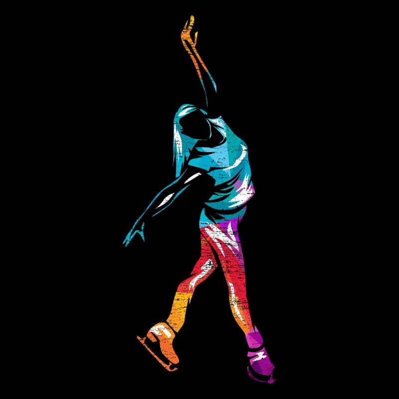 Ice skating figure skating