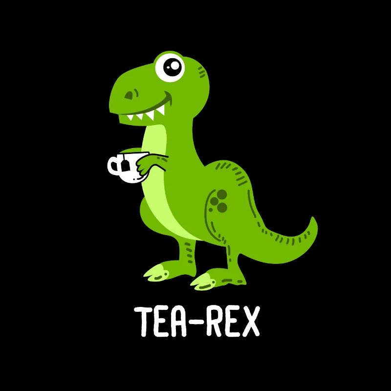 Tea-Rex Dinosaurier Dino