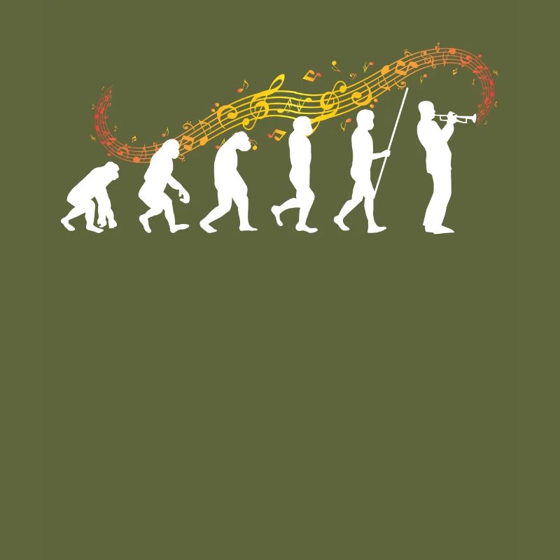 Evolution Trompete | Trompeter cooles Geschenk