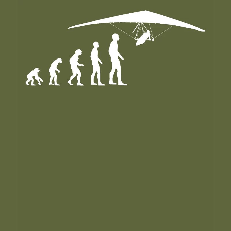 Drachenfliegen Drachenflieger Evolution Lustig