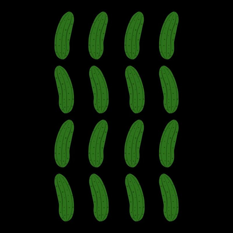 Cadeau de motif de concombre pour les fans de concombre et de concombre