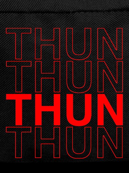 THUN Design - Red Calligraphy