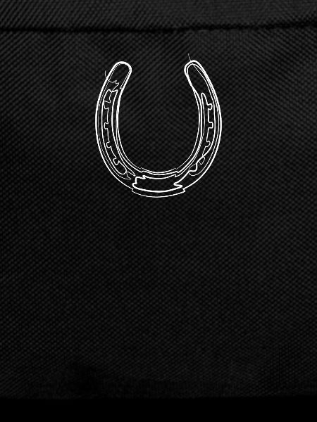 Horseshoe - one line drawing