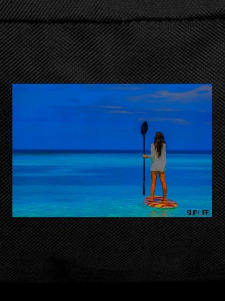 Paddleboarders at the Tropical Sea