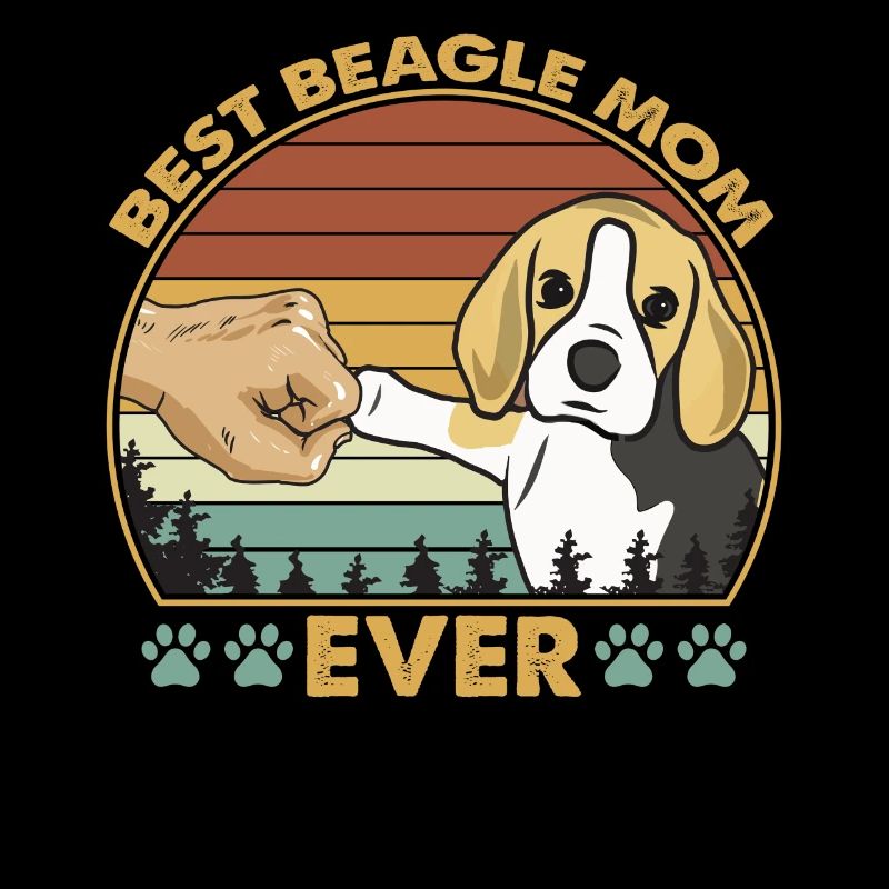 Best Beagle Mom Ever T-Shirt