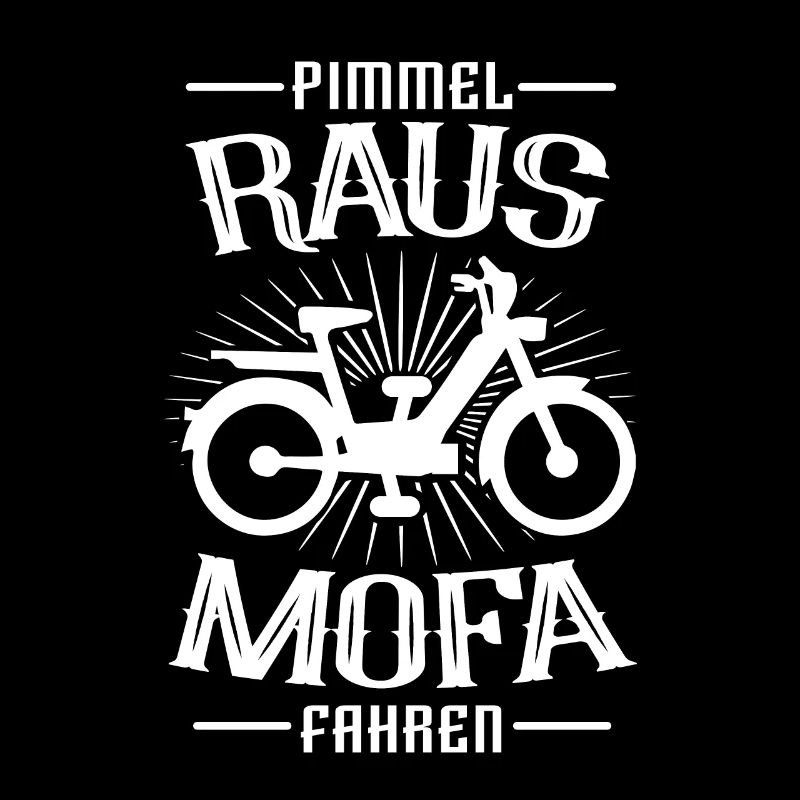Pimmel Raus Mofa Mofafahrer Moped Mopedfahrer