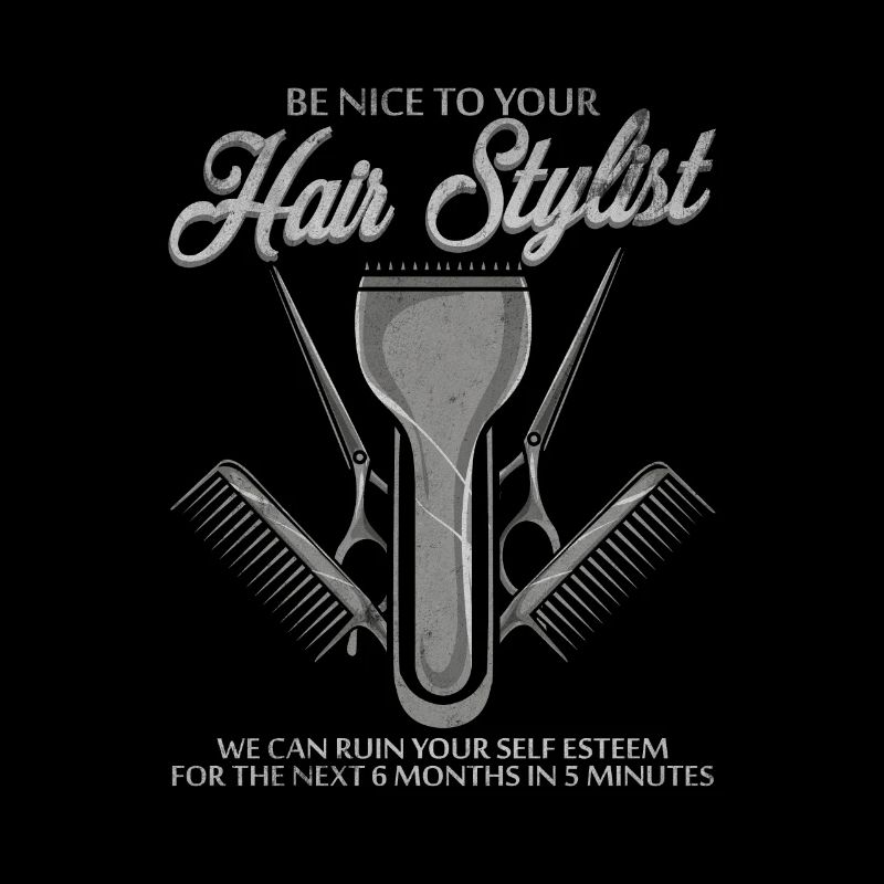 Coupe de cheveux de coiffeur