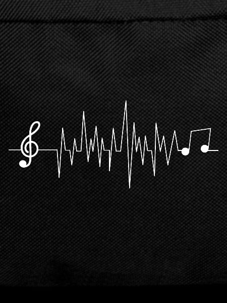 Music musical notes heartbeat