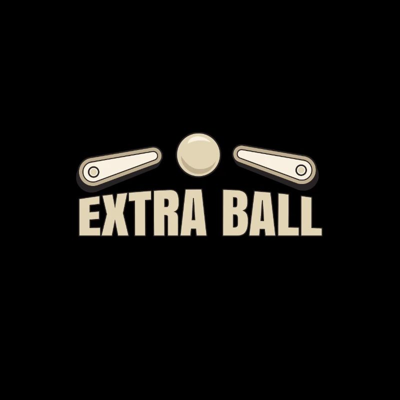 Extraball Funny Pinball Flipper Gift
