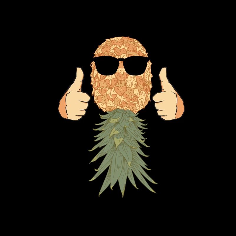 Pineapple Cool Funny