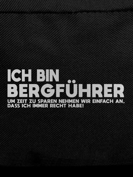 Ich bin Bergführer Zitat