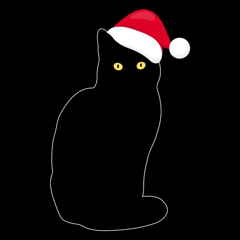 Funny cat christmas present gift idea