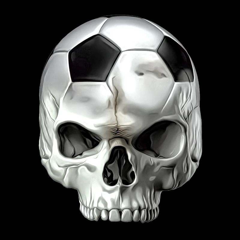 Fußballschädel