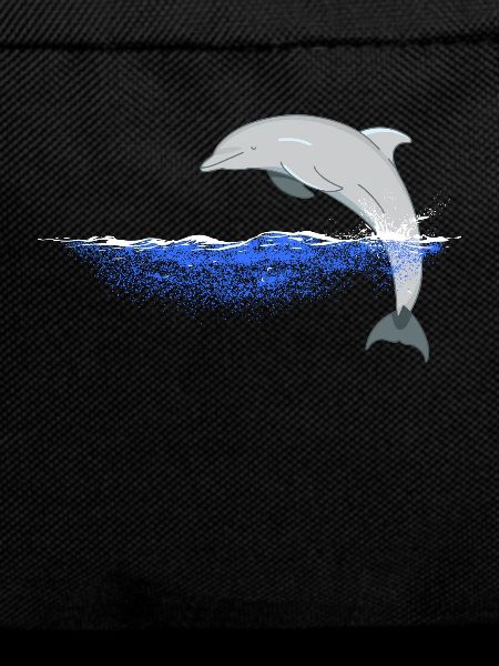 Jumping dolphin dolphins design