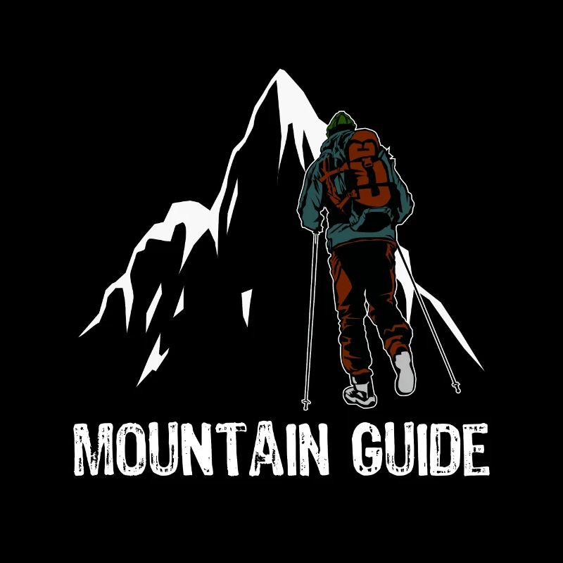 Mountain guide mountains mountaineer funny gift