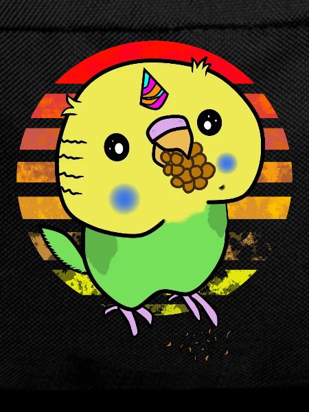 Budgie unicorn