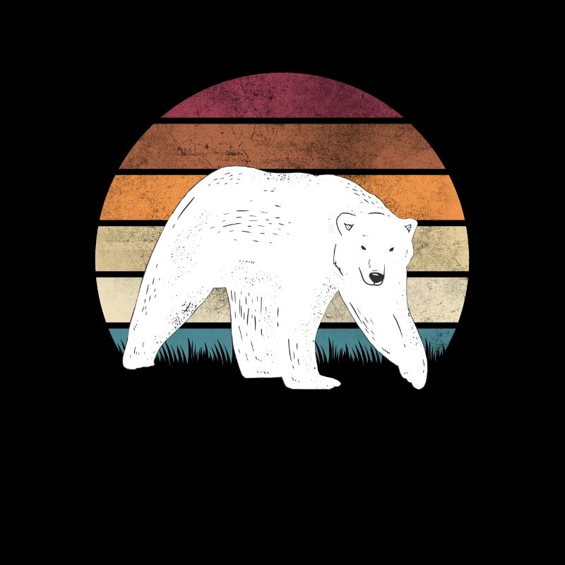 Polar bear motif polar bears