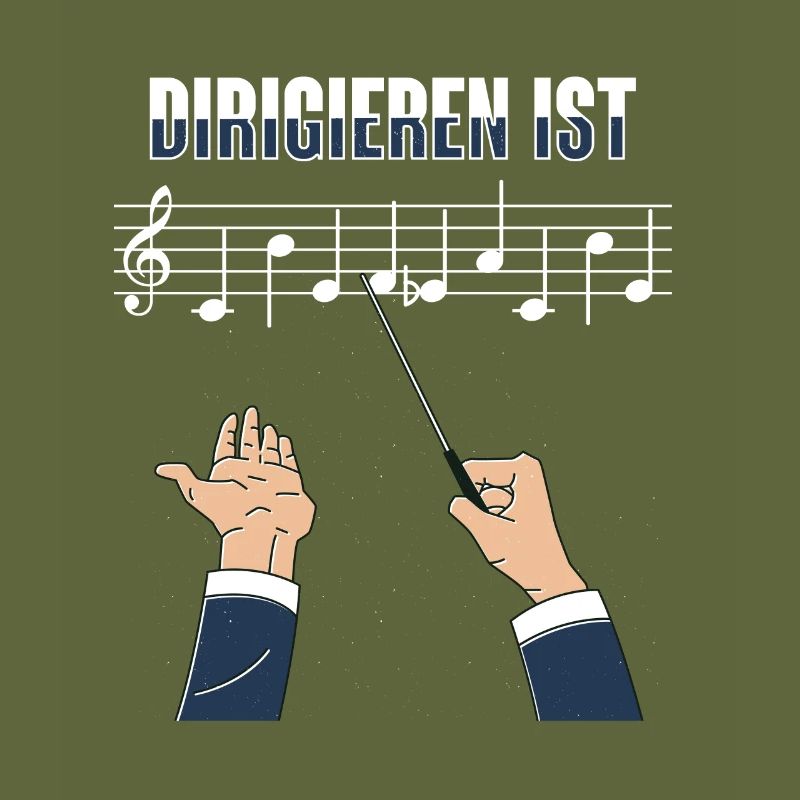 Dirigieren Ist Chefsache Dirigent Chor Geschenk