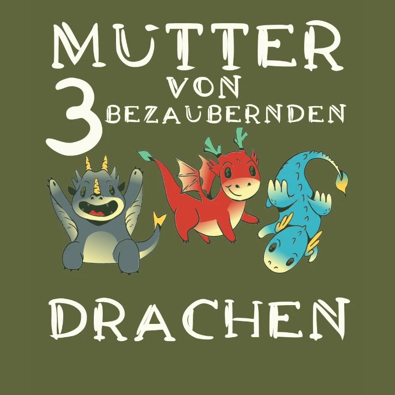 Frau Mutter Drachen