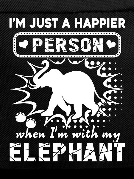 Elephant Happy With Elephant